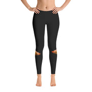 Red Nasturtium Leggings - 57 Peaks